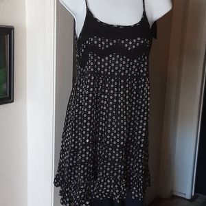 En Creme Anthropologie Bohemian floral dress